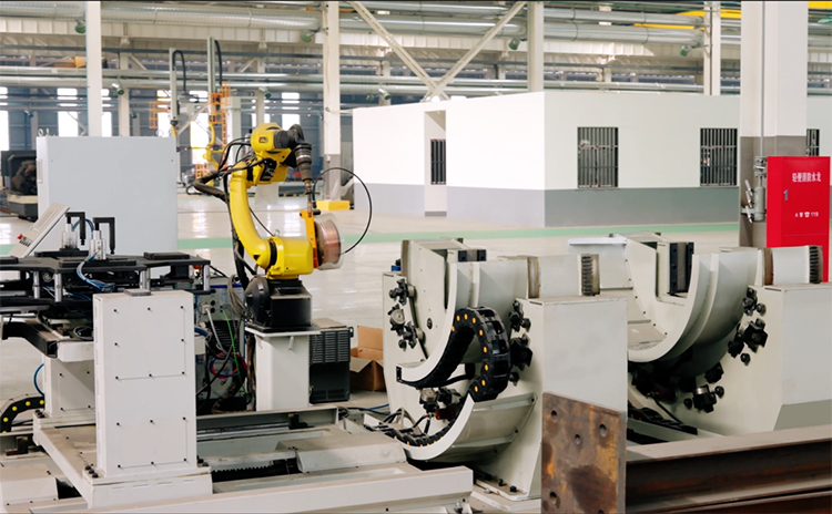 發(fā)那科機器人智能生產線